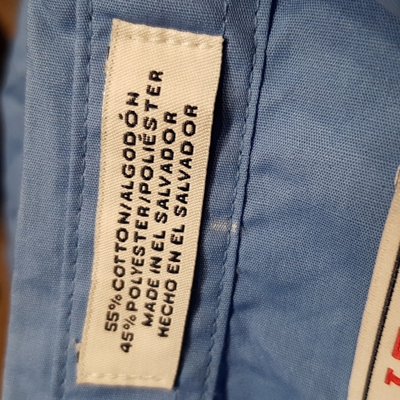 IZOD boys size 4 blue shirt & striped clip on tie New no tags - Picture 3 of 4